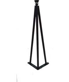 Resim Dekoratif Metal Boru Firkete Sehpa Ayağı (51,5 cm - 1 Adet) 