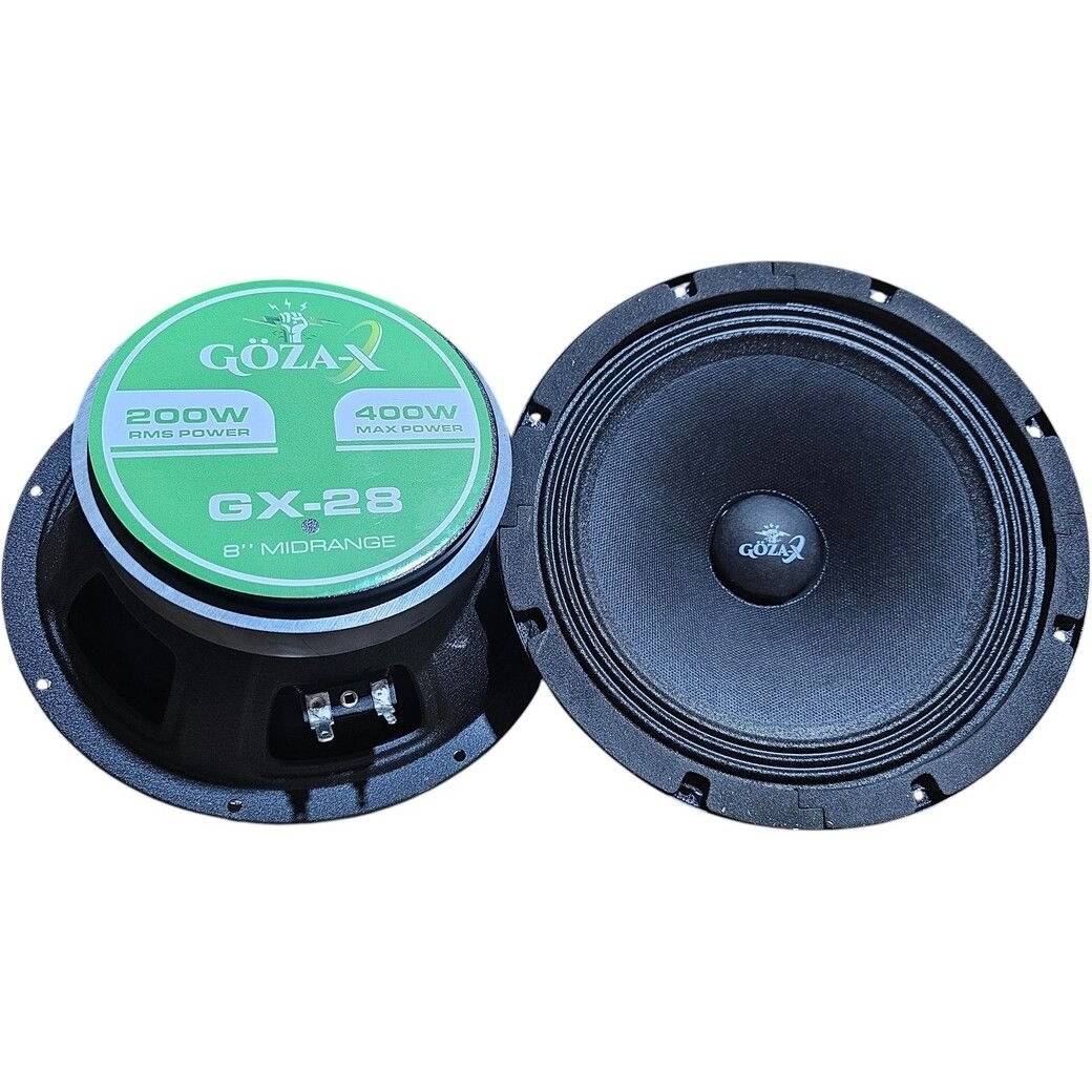 マツオカ GÖZAX GÖZA-X GX-28 400W 200 RMS 20 CM MİDRANGE EFSANE YENİ SERİ