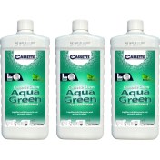 Resim Cassette Karavan Tekne Tuvalet Kimyasalı Aqua Green Concentrated Portatif ve Kasetli Tuvalet Atık Parçalayıcı Koku Giderici 3'lü Avantajlı Paket 