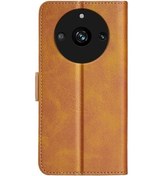 Resim Artfulabode Çift Taraflı Manyetik Toka, Yatay Çevirme Deri Kılıf Realme 11 Pro / 11 Pro+ 