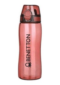 Resim Benetton Anaokul Çantası Ve Kırmızı Matara Seti Pembe 