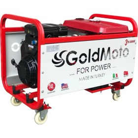 Resim GoldMoto GM16BJBS Benzinli Jeneratör 14.6Kva Monofaze Marşlı 