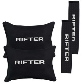 Resim Peugeot Rifter Nakışlı Otomind Boyun Yastığı Seti 