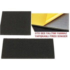 Resim Oto Ses Isı Yalıtım Firex Sünger Yapışkanlı N11.109 