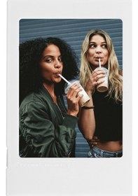 Resim Fujifilm Instax Mini 12 Fotoğraf Makinesi + Çerçeve + 20'li Mini Film Seti Beyaz 