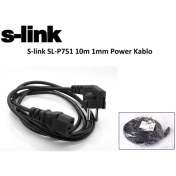 Resim S-Link Sl-P751 10M 1Mm Power Kablo 