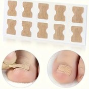 Resim 50 adet Ayak Tırnağı Ortopedik Sticker, Tırnakların Etin İçine Büyümesini Önleyen Batık Tırnak Stickerı, Kendinden Yapışkanlı Düzeltici Yama, Düzeltici Yama, Çekme Stickerı, Ayak Tırnağı Ortopedik, Ayak Tırnağı Stickerı 