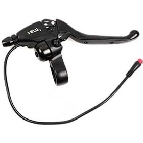 Resim Ganzhoushop Yuvarlak Su Sol Liman Kolu Kolları Geçirmez Fren Elektrikli Bisiklet A Kx A 