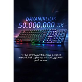 Resim Piranha 2345 Oyuncu Klavyesi Kablolu Bağlantı ve Kare Tuş Formu ile Oyun Deneyimi 