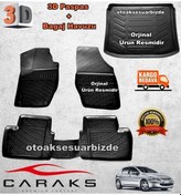 Resim Peugeot 307 Hb 3D Paspas+Bagaj Havuz Siyah 2001-2008 Arası Caraks 