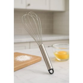Resim Çelik Büyük Yumurta Çırpıcı 32 cm 