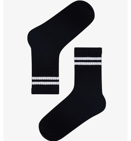 Resim Penti Erkek Çocuk Lines 3lü Tenis Çok Renkli Soket Çorap 