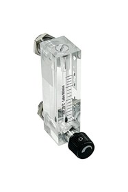 Resim MEOFLOW Debimetre -lzm Gaz 0,5-8 L/dk- Ayar Vanalı -debi Ölçer - Şamandıralı 