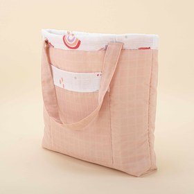 Resim Bebek Bakım Çantası - Pembe Gökkuşağı 