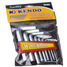 Resim Büro Ev Ofis Hobi Atölyesi İçin 10parça Poşetli Altıgen Alyan Seti 