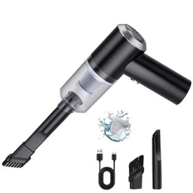 Resim Genel Markalar Mini Vakumlu Type C Şarjlı Araç Süpürgesi El Süpürgesi Şarjlı Çok Fonksiyonlu 