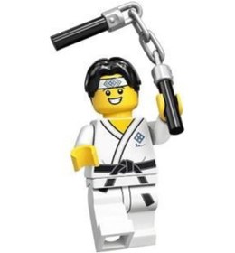 Resim LEGO Minifigures 71027 Series 20: 10.Martial Arts Boy 