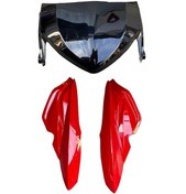 Resim Salcano Hunter 140 Siperlik Karenaj Camı 3'Lü Set Kırmızı (484671229) 