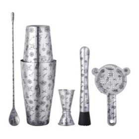 Resim Biradlı BRD-3099 Tattoo Boston Shaker Set, 550/750 cl 