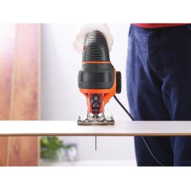 Resim Black Decker Turuncu Pandül Hareketli Dekupaj Testere 620w Ks901pek 
