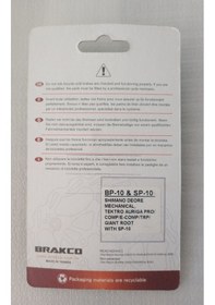 Resim Bisiklet Disk Fren Balatası Kare Brakco 