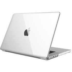 Resim Apple Uyumlu MacBook Pro 16 inç 2021 M1 Pro/Max A2485 Kılıf Sert Parlak Üst ve Alt Koruma Kapağı 