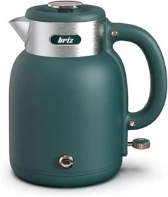 Resim markentegra BR1040 Retro Yeşil Su Isıtıcı Çelik Kettle 