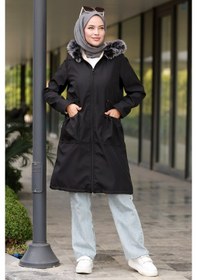 Resim Bestenur Mandes Tünel Kemerli Mont 592 - Siyah 