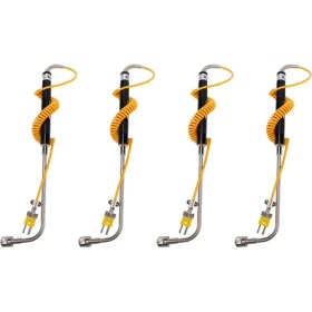 Resim Celestial Forge 4x Nr -81533B K Tip Sensör Sağ Açılı Yüzey Sıcaklık Probu Yüksek Sıcaklık Termokupl -50 Ila 500 ℃ (Yurt Dışından) 