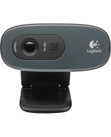 Resim Logitech C270 720P HD Web Kamera USB 2.0 Bağlantı Teknolojisi ile Mikrofonlu Siyah 