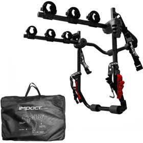 Resim Impack Bisiklet Taşıyıcı - Br-3b, 3'lü, Aparatlı, Çantalı 