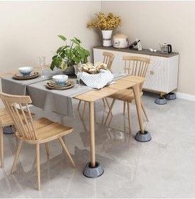 Resim Oyuncakfoni 16 Adet Robot Süpürge İçin Mobilya Ayak Yükseltici Aparat Stoper 