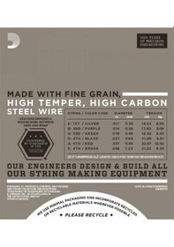 Resim D'addario Epn115 Pure Nickel Elektro Gitar Teli 11-48 