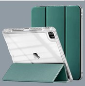 Resim Kalem Tutucu Kılıf İle İpad Uyumlu Air 11 13 Kapak 2024 İpad Uyumlu Pro 11 "13" Funda İpad Uyumlu Dark Green İpad Uyumlu 7th 8th 10.2 Kılıf 