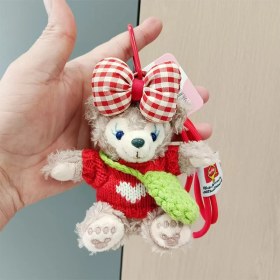 Resim OEMG 1 Adet Karikatür Çanta Çekicilik Anahtarlık Sevimli Iyi Şanslar Hediye Peluş Oyuncaklar Bebekler (Yurt Dışından) 