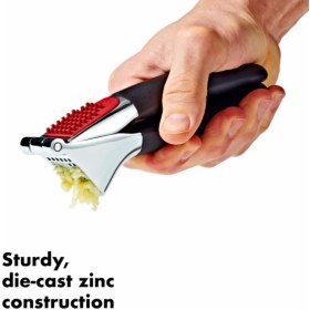 Resim Braventa Collection Oxo - Good Grips Sarımsak ve Zencefil Ezmek Için Sarımsak Presi - Bulaşık Makinesinde Yıkanabilir 