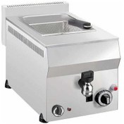 Resim 8 Litre Fritöz Gazlı Tahliye Musluklu R112ce 