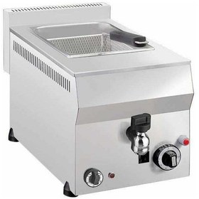 Resim 8 Litre Fritöz Gazlı Tahliye Musluklu R112ce 