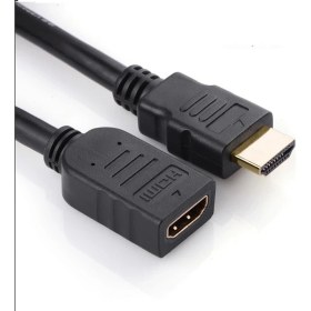 Resim Hq-Speed HDMI -Dişi Uzatma Kablosu Altın Uçlu 4K/3D UHD 0.5 mt 