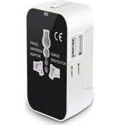 Resim Leezsing Çift USB Portlu Seyahat Duvar Şarj Cihazı Beyaz 