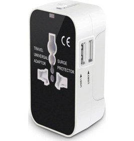 Resim Leezsing Çift USB Portlu Seyahat Duvar Şarj Cihazı Beyaz 