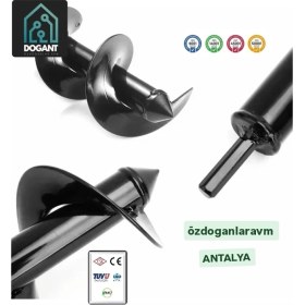 Resim Dogant Fide Fidan Ağaç Bitki Dikme Toprak Burgusu Matkap Uclu 60X5CM 