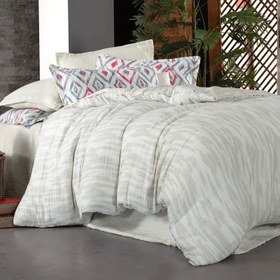 Resim Sarev Mood Comfort Mayorka Çift Kişilik Mavi Nevresim Takımı 200x220 cm 