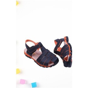 Resim Walkenzo Arzen-2882 Erkek Çocuk Ortopedik Sandalet Ayakkabı 001 