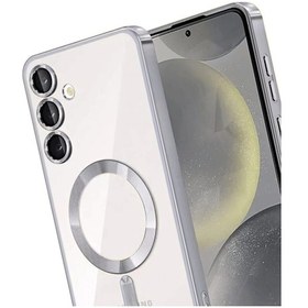 Resim Samsung Galaxy A36 Kross Magneticsafe Kapak - Gümüş 