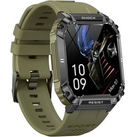 Resim T3 1.95in Dış Mekan Akıllı Saat Hd Renkli Dokunmatik Ekran Çoklu Spor Modları Ip68 Su Geçirmez Android İos İçin Uygundur 