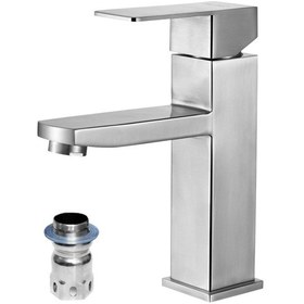 Resim Fleko Stell Inox Lavabo Bataryası Krom 