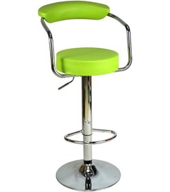 Resim Bürocci Monica Bar Sandalyesi-Yeşil-9510Q0110 Çok Renkli 