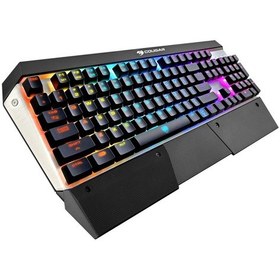 Resim Cougar Attack X3 Usb Kablolu RGB Red Switch Mekanik Gaming Q Klavye 
