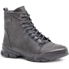 Resim Gedikpaşalı Ppt 24k 6021 Siyah Erkek Ayakkabı Bot Siyah 